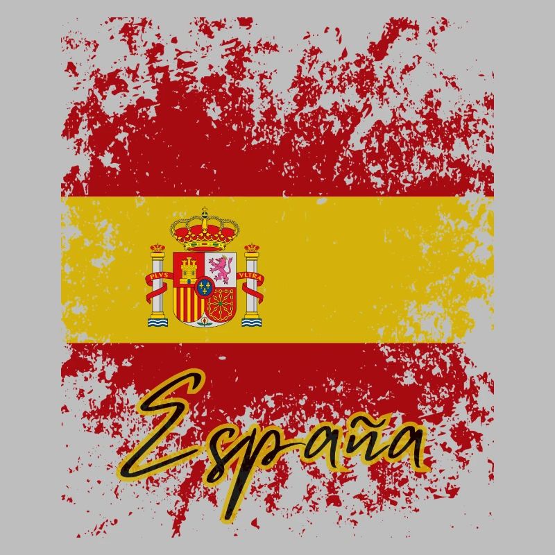 Fierté espagnole, drapeau de l’Espagne