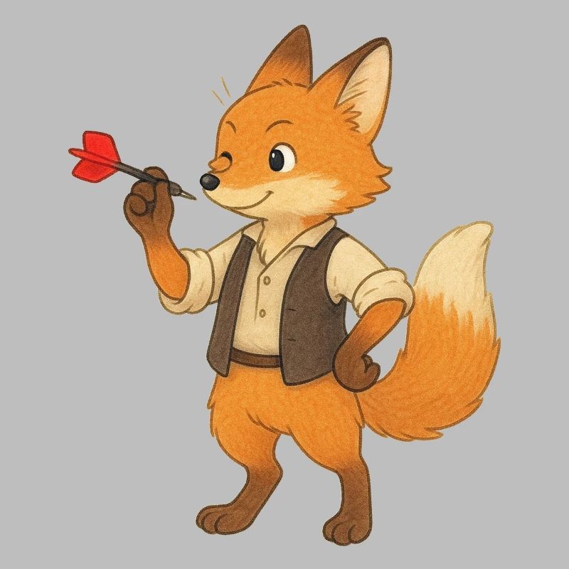 Fléchettes renard