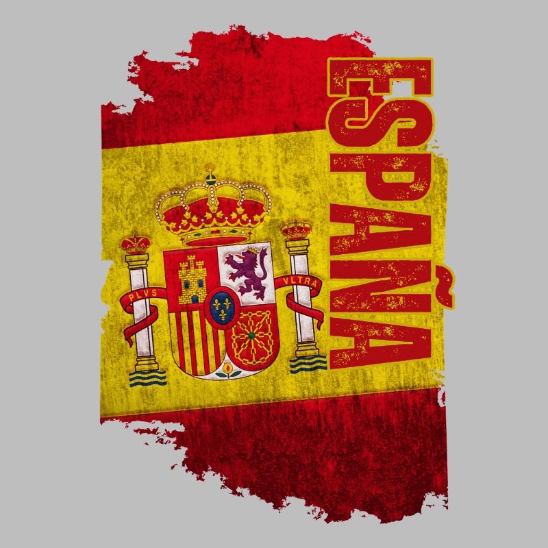 Vertikale Spanien-Flagge, ich liebe Spanien