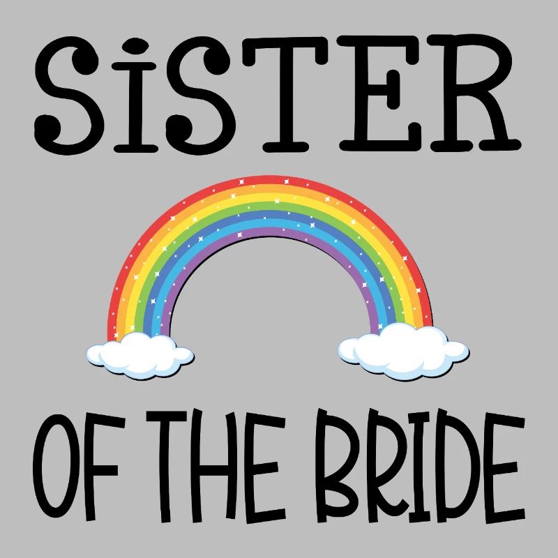 REGENBOGENSCHWESTER DER BRAUT