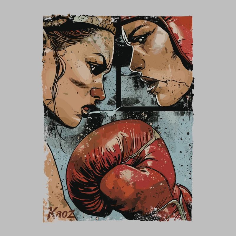 Intense Boxer Clash Artwork
