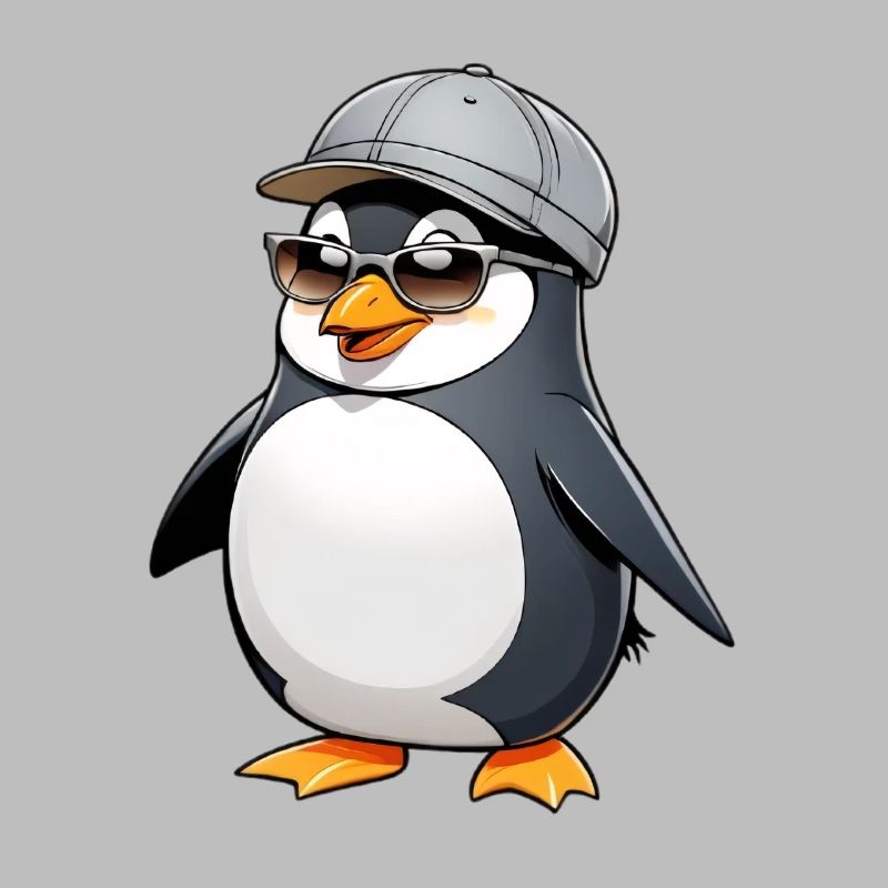 Cool Pingu mit Style