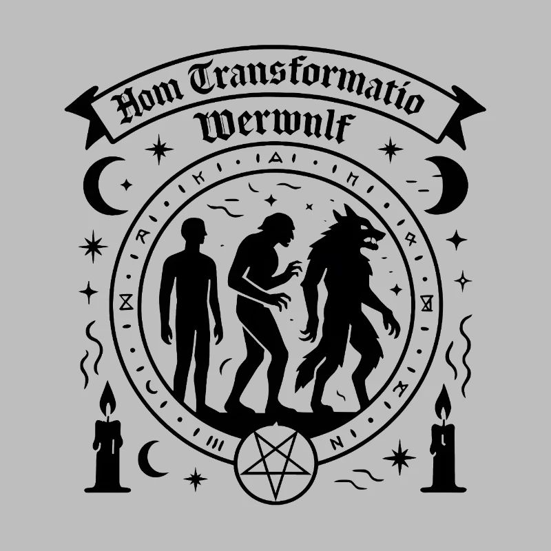 Mensch Werwolf Transformation