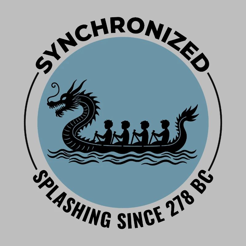 Drachenboot-Rennteam