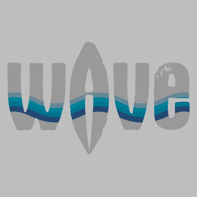 Vagues de mer Surfer Design