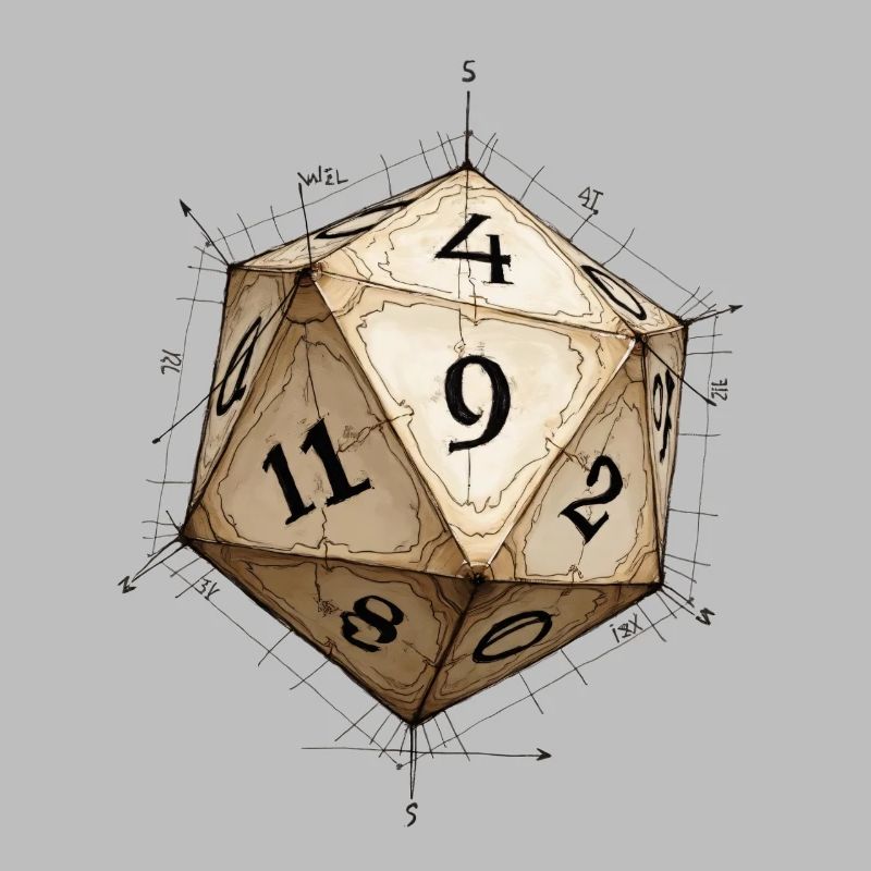 Cube D11 – Plan dessiné de dessins animés