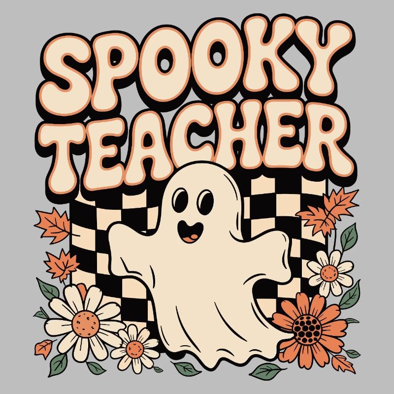 Enseignant effrayant Design d’Halloween