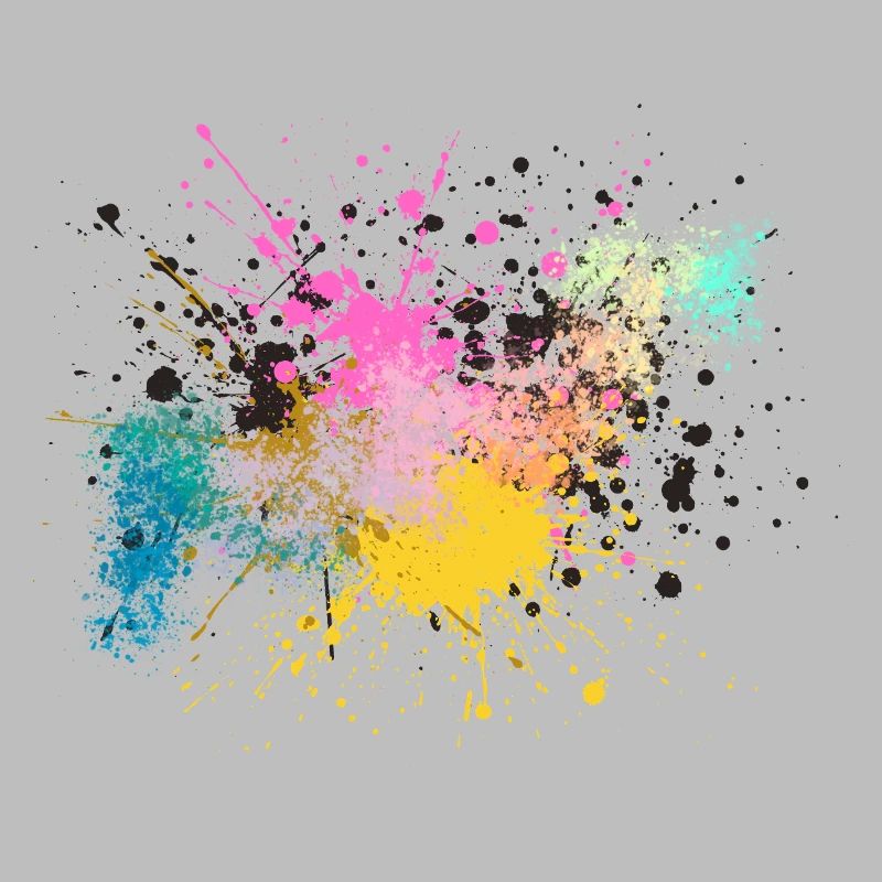 Conception colorée d’éclaboussures de peinture