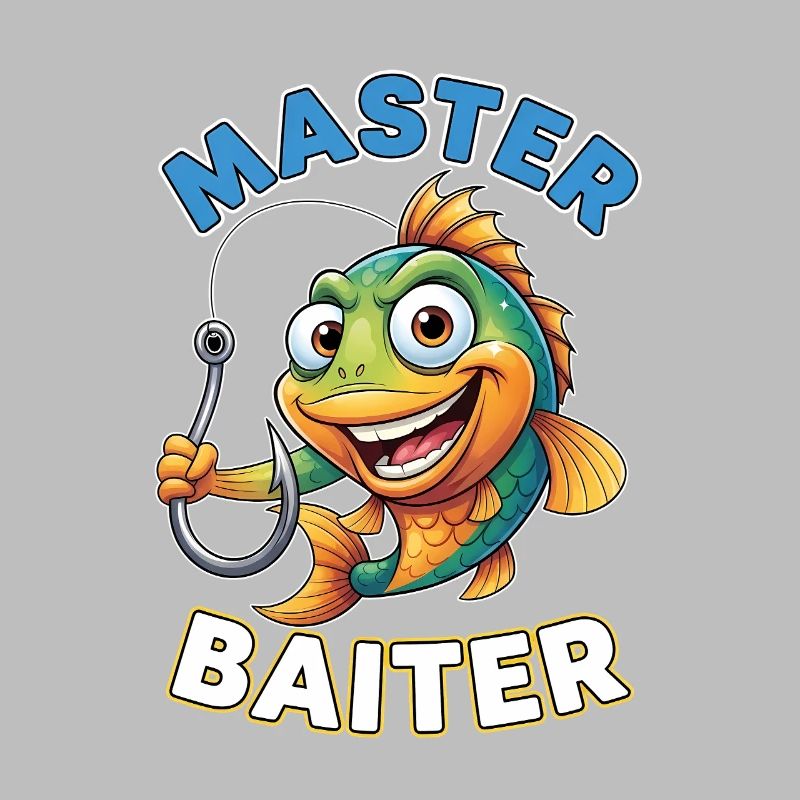 Master Baiter – Lustiger Angler Spruch