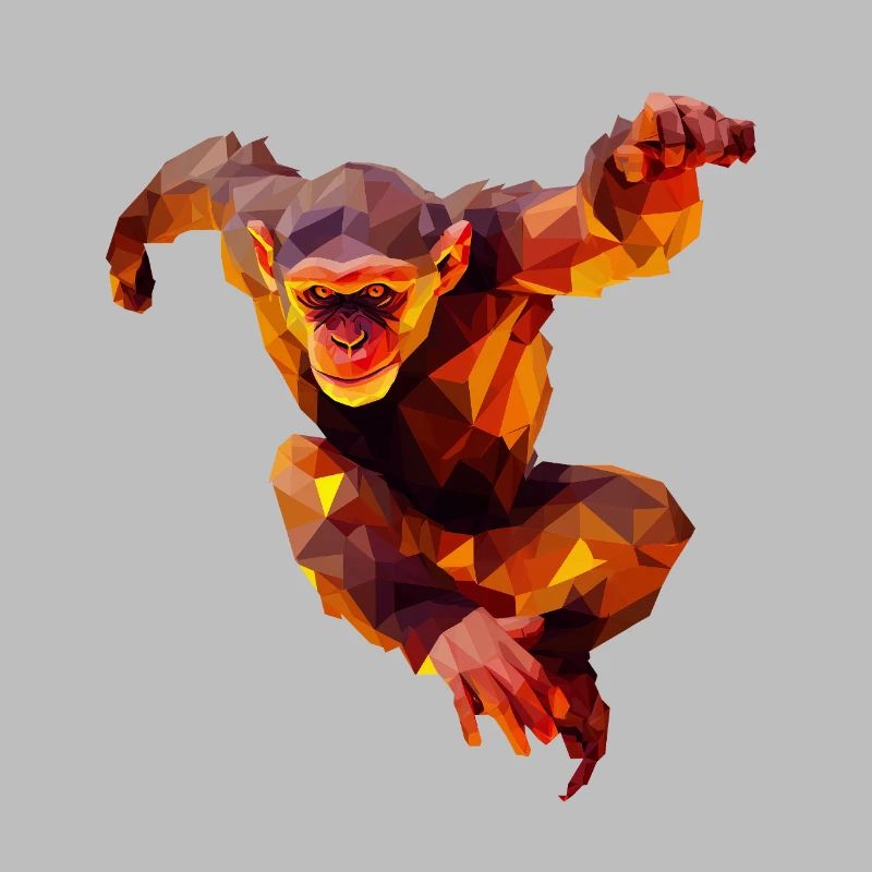 Polygone Orang-outan Sprinter