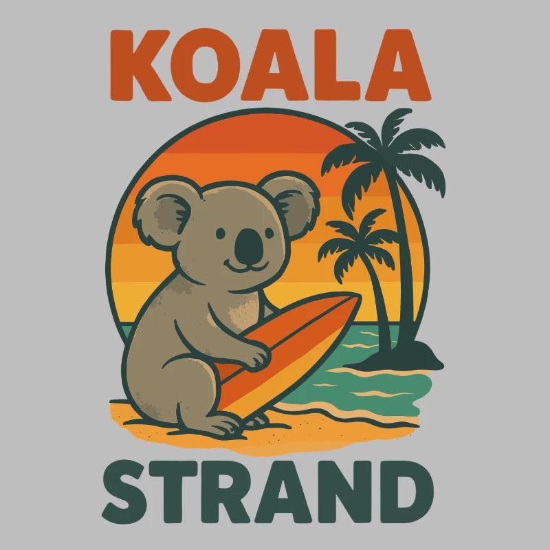 Koala Beach Surfeur Surfeur