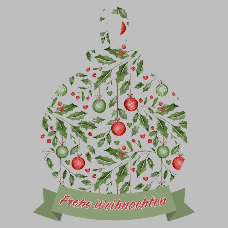 Boule de Noël avec texte Joyeux Noël