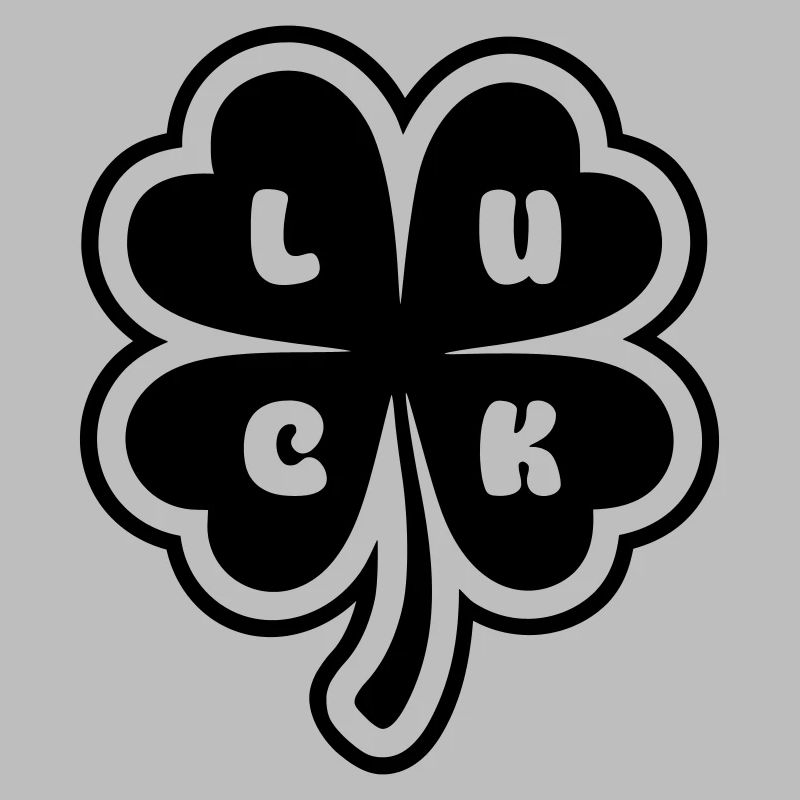 Luck Shamrock 4 Leaves Colors Selectable