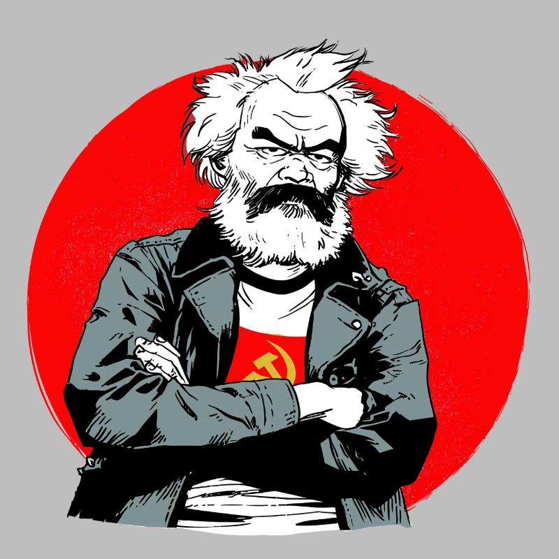Rebellious head in the red circle