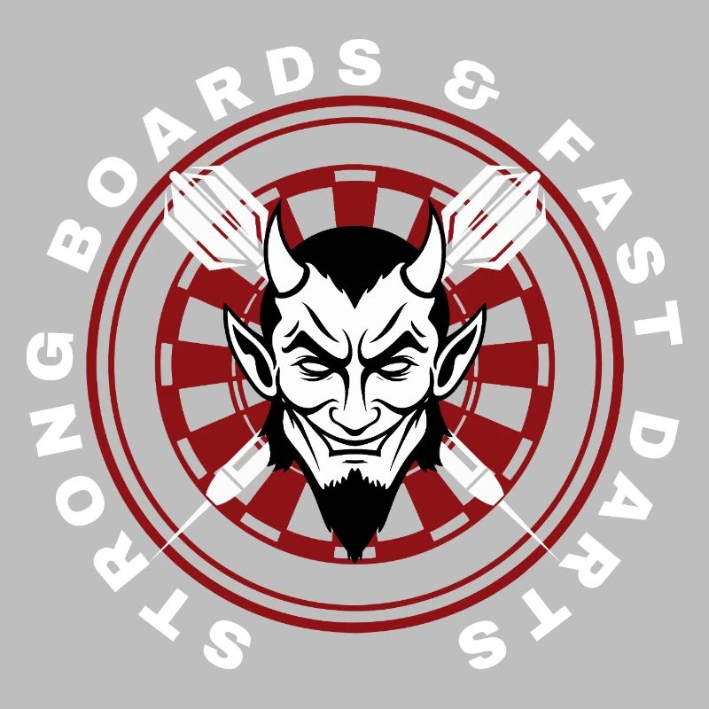 DARTS, DARTBOARD AND DEVIL 