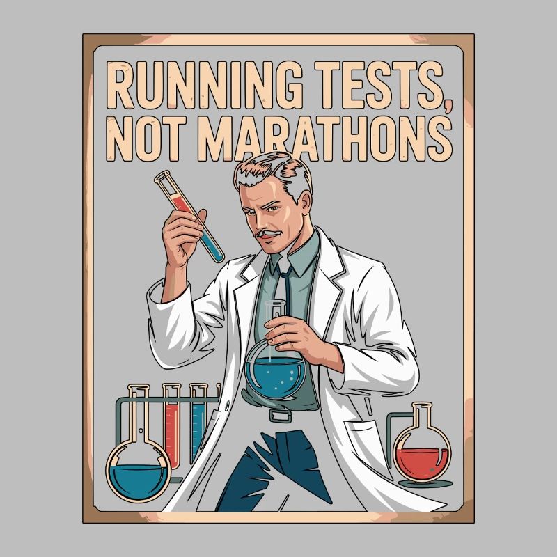 Lab Technician Running Tests Medical Technologist