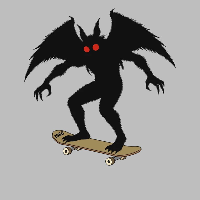 Mothman 1966 Skateboard