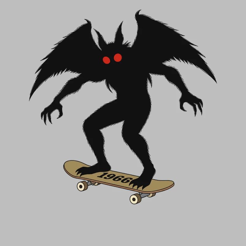 Mothman 1966 Skateboard
