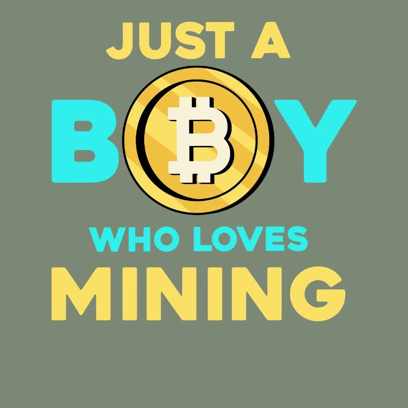 Krypto Mining Junge – Bitcoin Leidenschaft