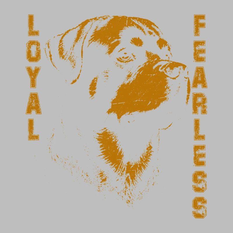 Rottweiler design stylé