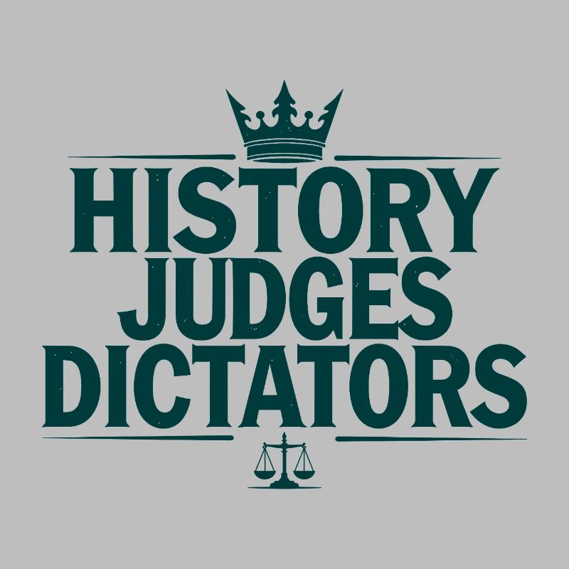 History Judges Dictators Justice Statement
