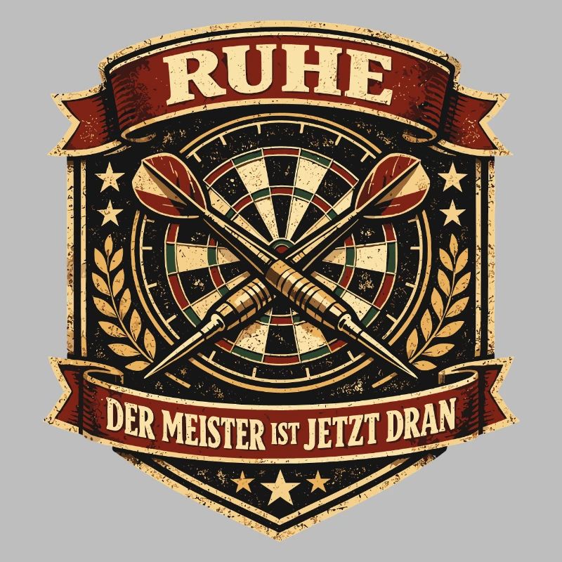 Rest Master Darts Player Gift Funny