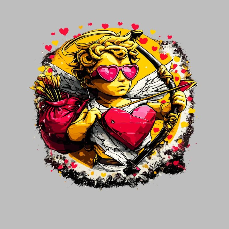 Cupid Graffiti Herzbogen