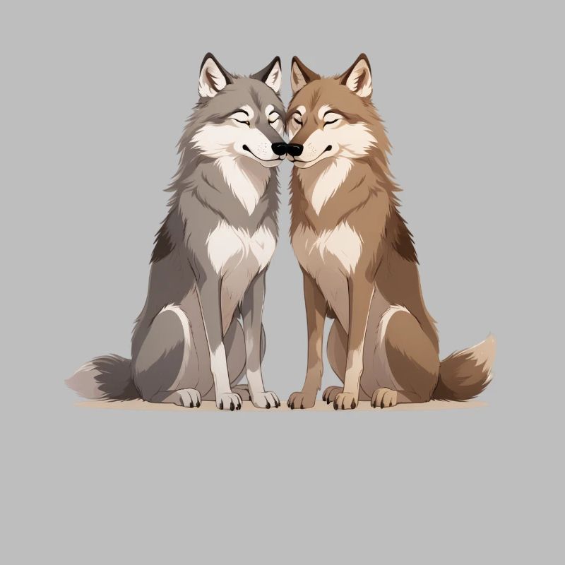 Hugging Wolves Duo