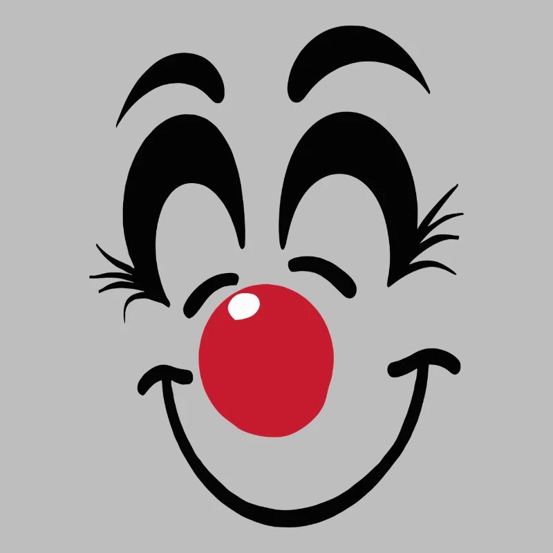 Carnaval du visage de clown joyeux Carnaval Carnaval