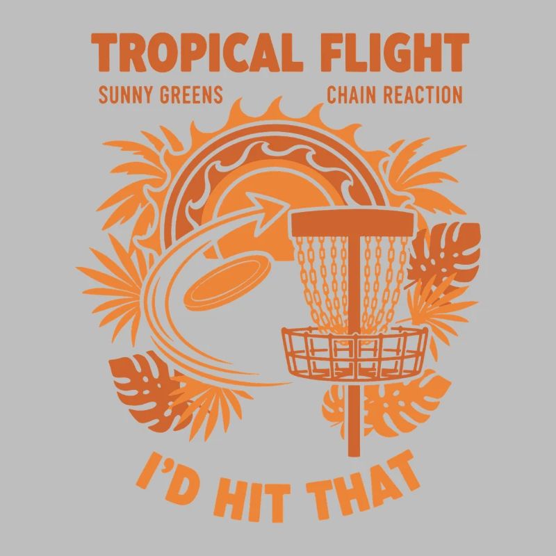 Tropical Flight Would a frappé cette scène de disc golf