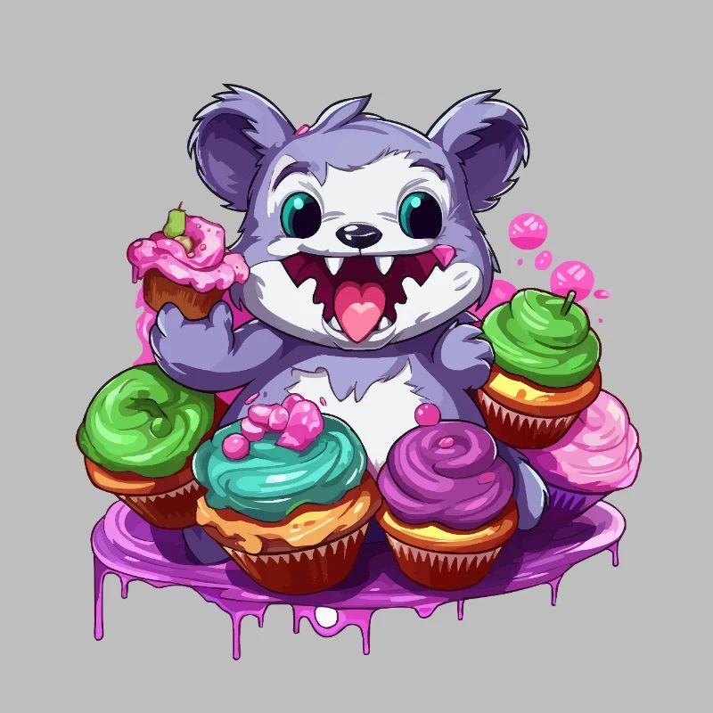 Candy Monster Cupcake Parade