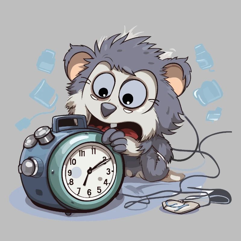 Réveil du matin Chaos Otter