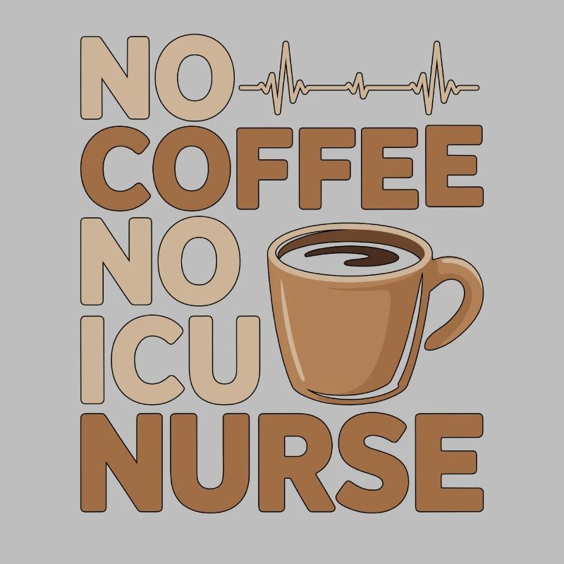 Infirmière en soins intensifs sans café, pas de réponse rapide Amoureuse du café