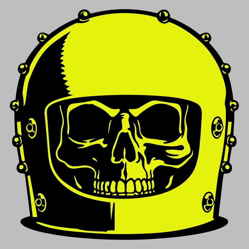 Skull Helm Popart