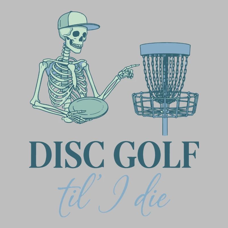 Disc Golf jusqu’à la mort Disc Golfer Drôle Disc Disc Flying Disc