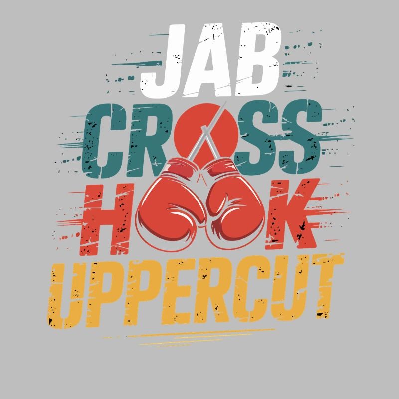 Combo de boxe Neon Typo