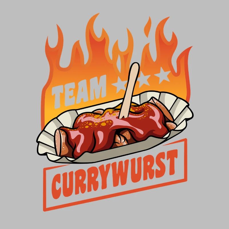 Équipe Currywurst | Flammes de la restauration rapide | Culte