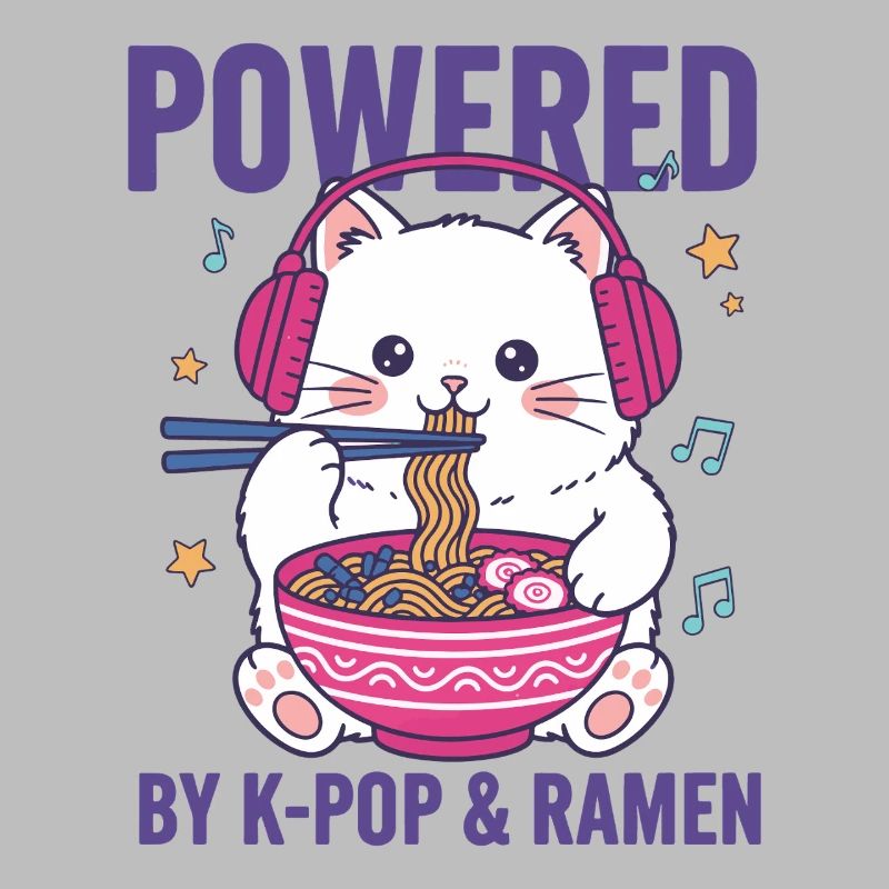 Propulsé par K-Pop et Ramen Kpop Anime de musique coréenne