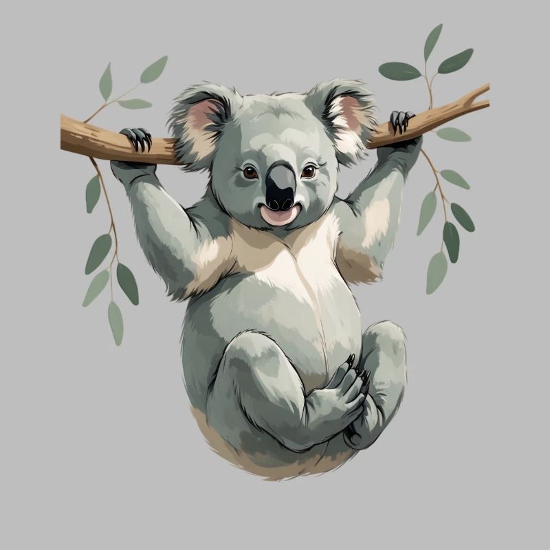 Koala sur une branche – Rêve vert