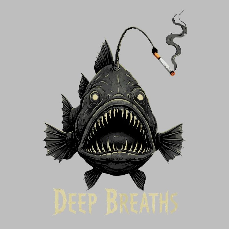 Deep Breath Cigarette Frogfish
