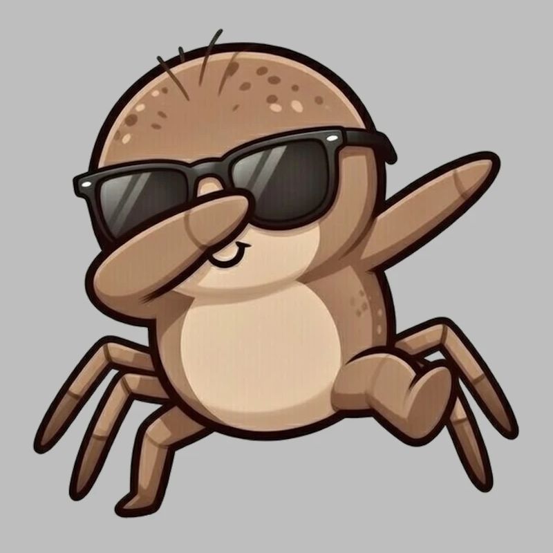 Dabbing Spinne