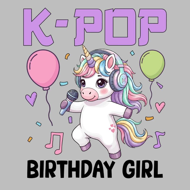 Fille d’anniversaire de K Pop