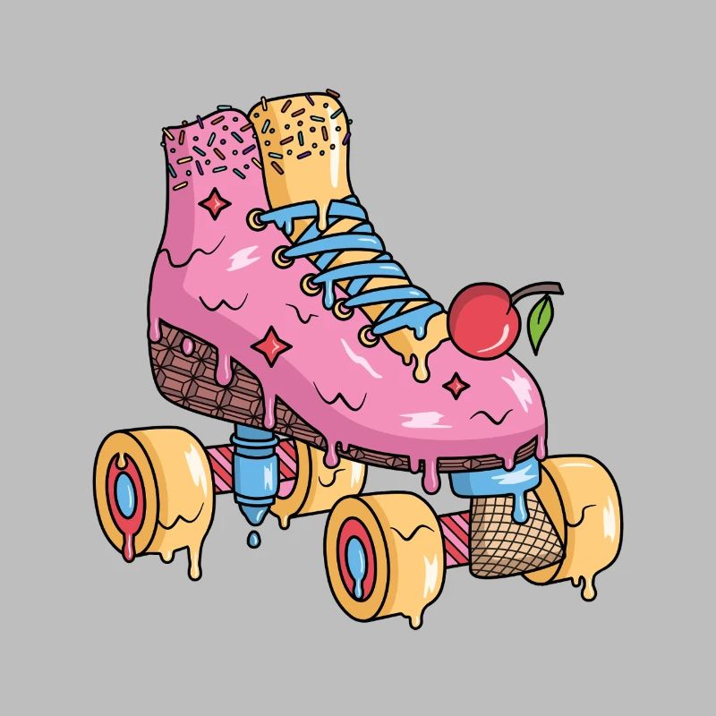 Rollschuhe Eiscreme Roller Skates Rollschuh