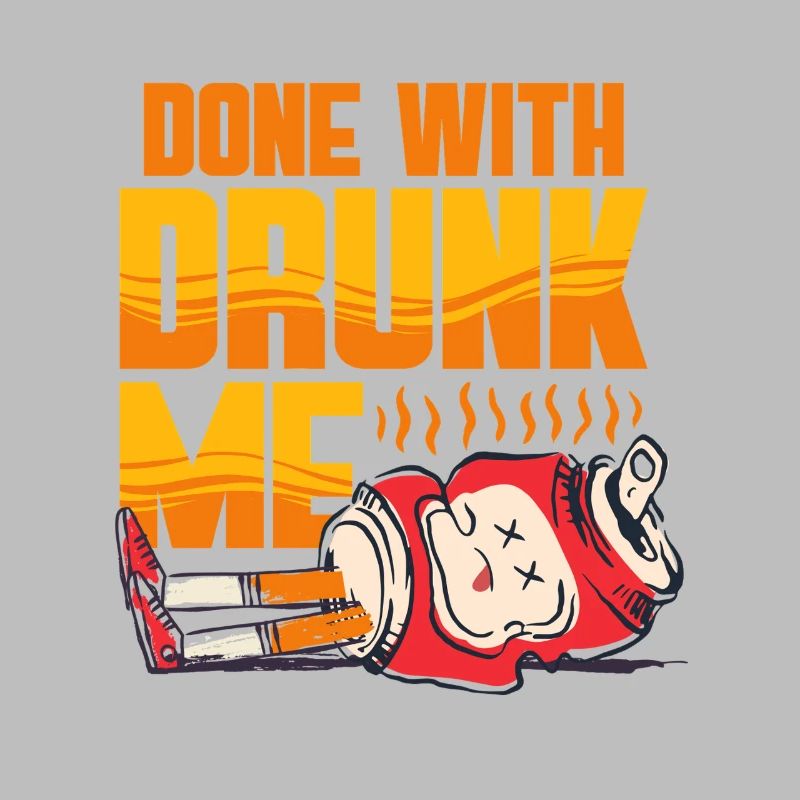 Antialcoholic Abstinent Done With Drunk Me