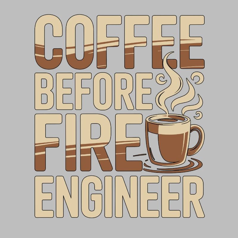 Fire Engineer Coffee Fire Department Coffee Lover
