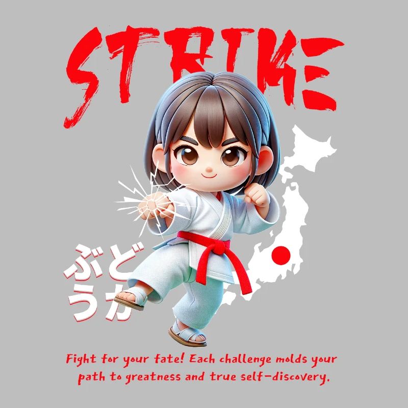 Chibi Karateheld Strike