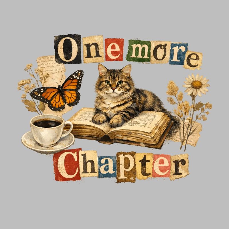 Un dernier chapitre - Chat de lecture douillet