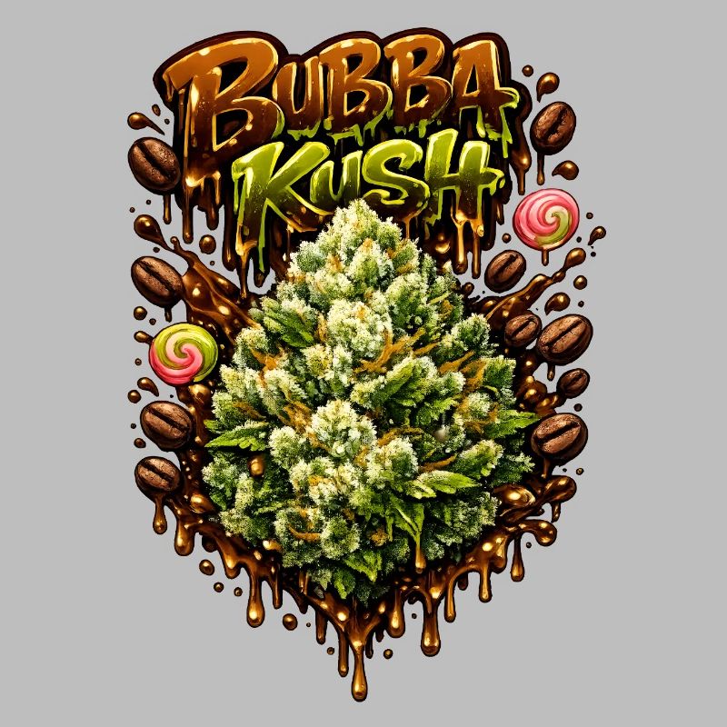 Graffiti Bubba Kush Imprimé