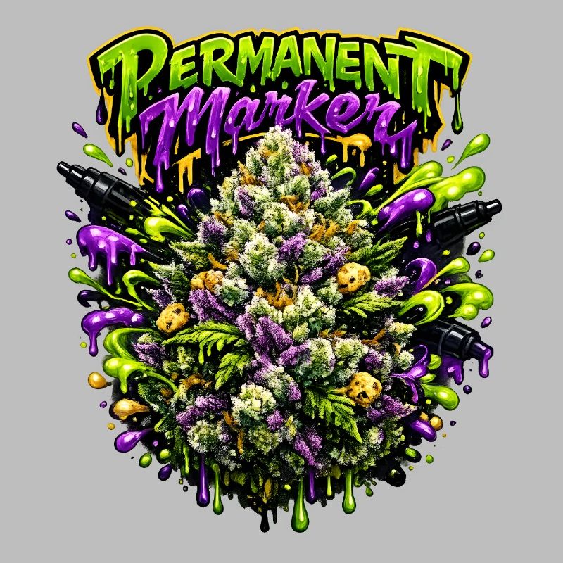 Permanent Marker Graffiti Print