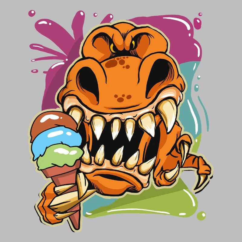 Aimer le dessin animé T-Rex